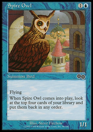 Magic: Urzas Saga 098: Spire Owl 
