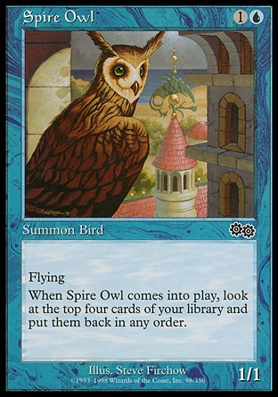 MTG: Urzas Saga 098: Spire Owl 