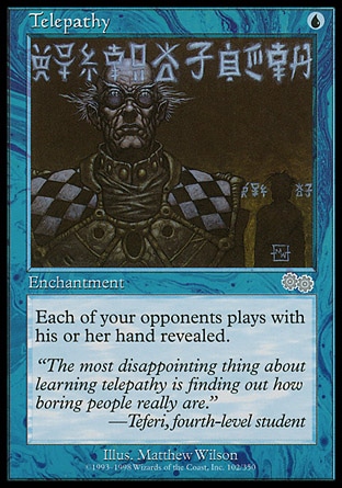 MTG: Urzas Saga 102: Telepathy 