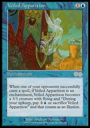 MTG: Urzas Saga 107: Veiled Apparition 