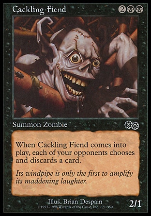 MTG: Urzas Saga 121: Cackling Fiend 