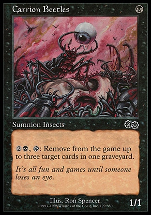 MTG: Urzas Saga 122: Carrion Beetles 