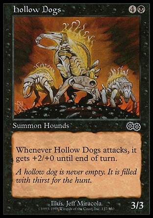 MTG: Urzas Saga 137: Hollow Dogs 