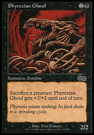 MTG: Urzas Saga 148: Phyrexian Ghoul 