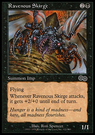 MTG: Urzas Saga 152: Ravenous Skirge 