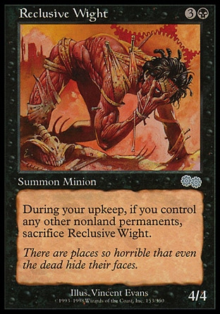 MTG: Urzas Saga 153: Reclusive Wight 