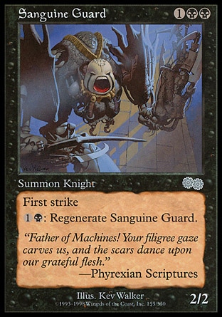 Magic: Urzas Saga 155: Sanguine Guard 