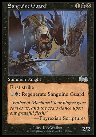 MTG: Urzas Saga 155: Sanguine Guard 