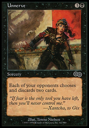 MTG: Urzas Saga 162: Unnerve 