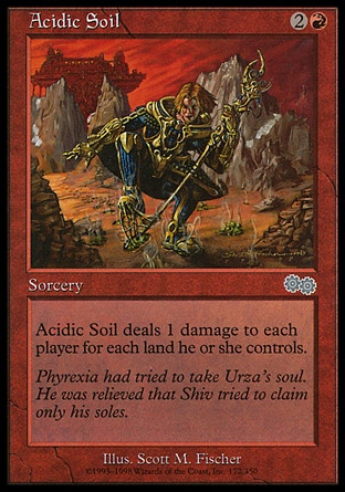 MTG: Urzas Saga 172: Acidic Soil 