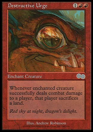 MTG: Urzas Saga 180: Destructive Urge 