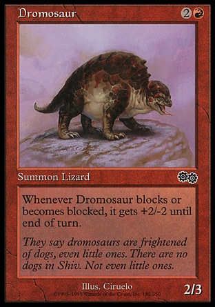 MTG: Urzas Saga 182: Dromosaur 