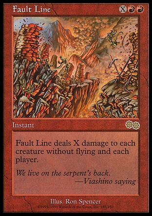 MTG: Urzas Saga 185: Fault Line 