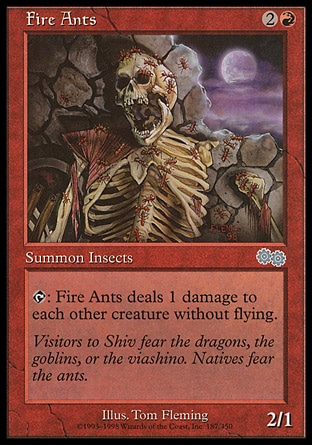 MTG: Urzas Saga 187: Fire Ants 