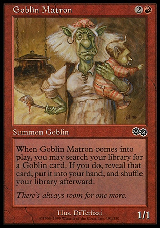 MTG: Urzas Saga 191: Goblin Matron 