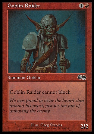 Magic: Urzas Saga 194: Goblin Raider 