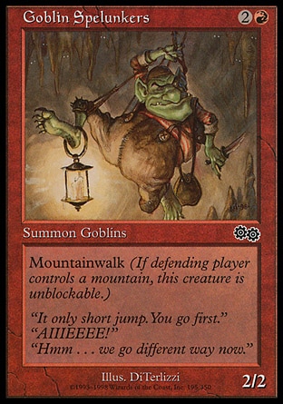 MTG: Urzas Saga 195: Goblin Spelunkers 