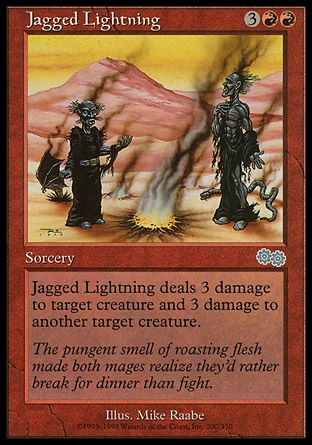 Magic: Urzas Saga 200: Jagged Lightning 
