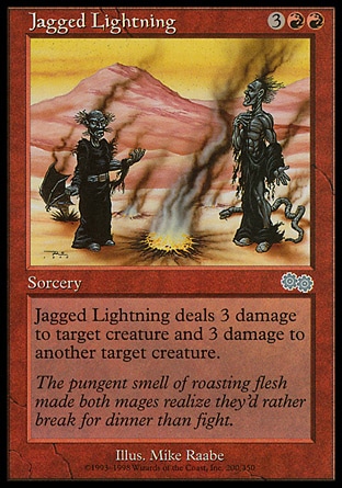 MTG: Urzas Saga 200: Jagged Lightning 