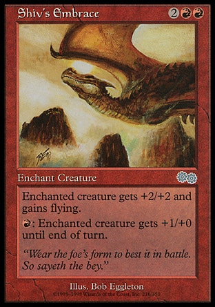 MTG: Urzas Saga 216: Shivs Embrace 
