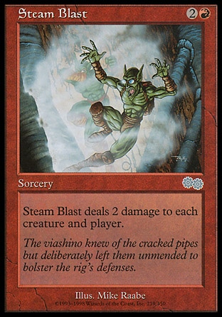 MTG: Urzas Saga 219: Steam Blast 