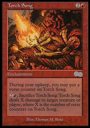 MTG: Urzas Saga 222: Torch Song 