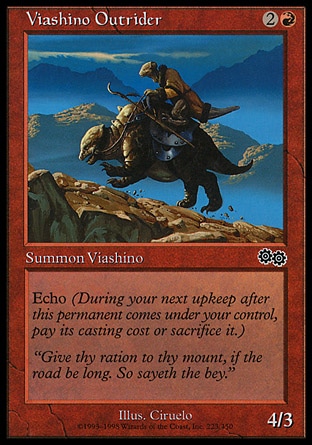 MTG: Urzas Saga 223: Viashino Outrider 