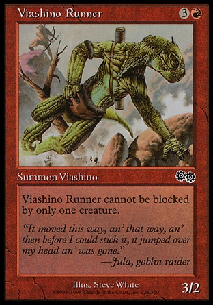 MTG: Urzas Saga 224: Viashino Runner 
