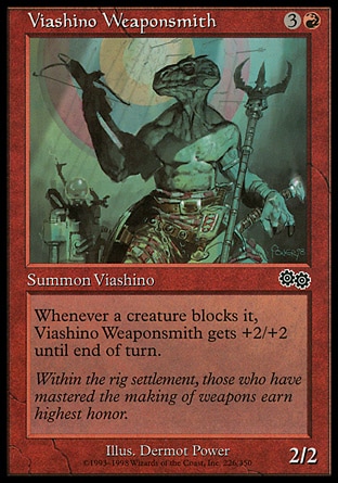 MTG: Urzas Saga 226: Viashino Weaponsmith 