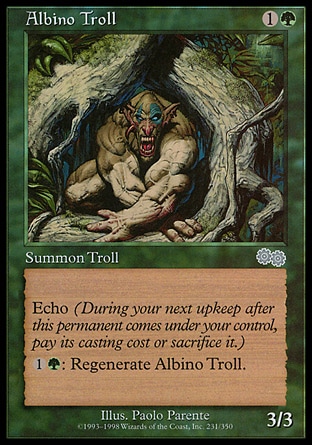 MTG: Urzas Saga 231: Albino Troll 