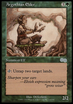 MTG: Urzas Saga 233: Argothian Elder 