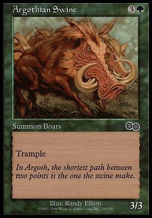 MTG: Urzas Saga 235: Argothian Swine 