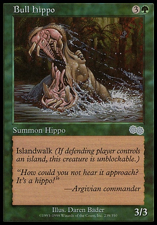 MTG: Urzas Saga 239: Bull Hippo 