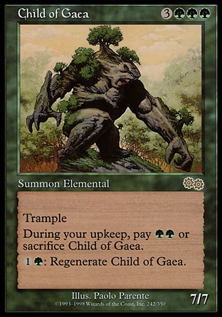 MTG: Urzas Saga 242: Child of Gaea 