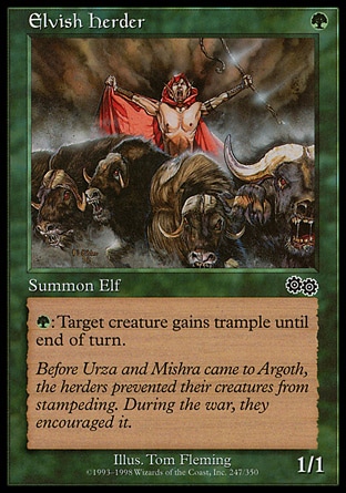 MTG: Urzas Saga 247: Elvish Herder 