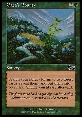 MTG: Urzas Saga 254: Gaeas Bounty 