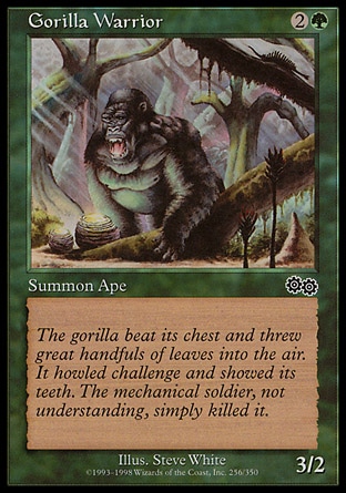 Magic: Urzas Saga 256: Gorilla Warrior 