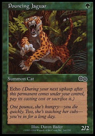 Magic: Urzas Saga 269: Pouncing Jaguar 