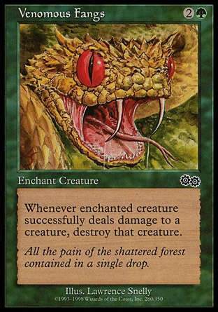 MTG: Urzas Saga 280: Venomous Fangs 