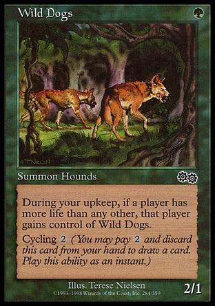 MTG: Urzas Saga 284: Wild Dogs 