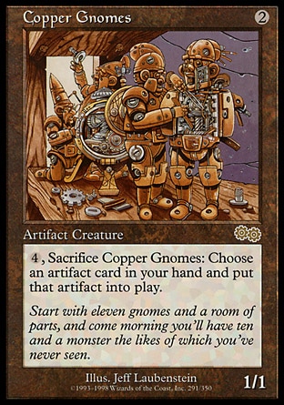 MTG: Urzas Saga 291: Copper Gnomes 