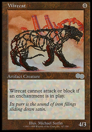 MTG: Urzas Saga 317: Wirecat 
