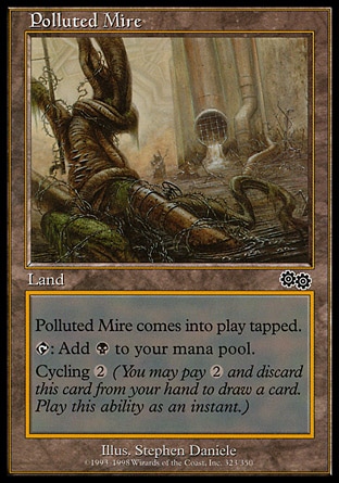 MTG: Urzas Saga 323: Polluted Mire 