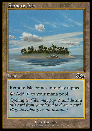 MTG: Urzas Saga 324: Remote Isle 