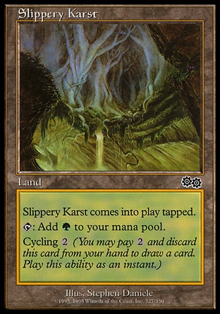 MTG: Urzas Saga 327: Slippery Karst 