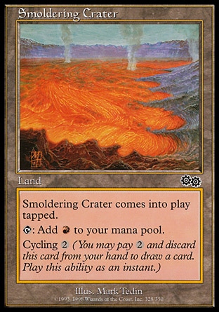Magic: Urzas Saga 328: Smoldering Crater 