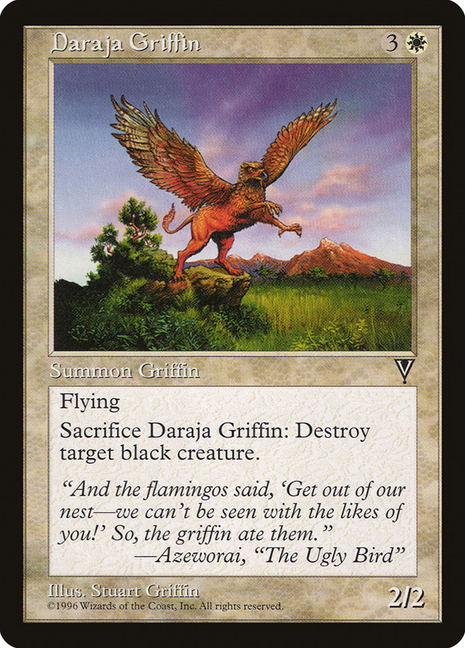 MTG: Visions: 002: Daraja Griffin 