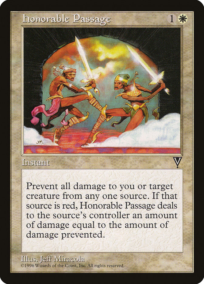 MTG: Visions: 007: Honorable Passage 