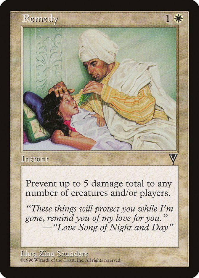 MTG: Visions: 017: Remedy 