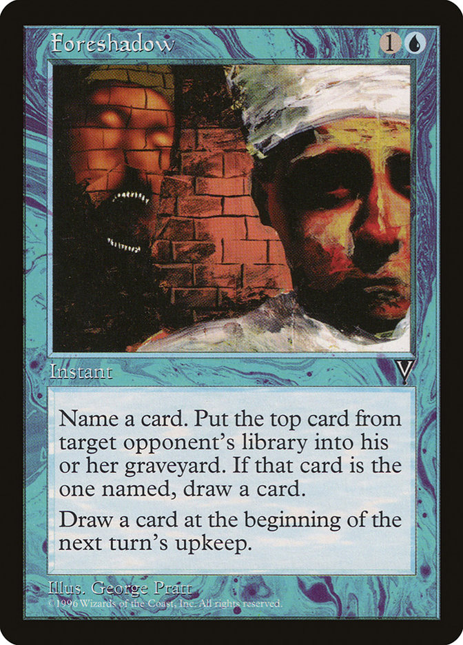 MTG: Visions: 033: Foreshadow 
